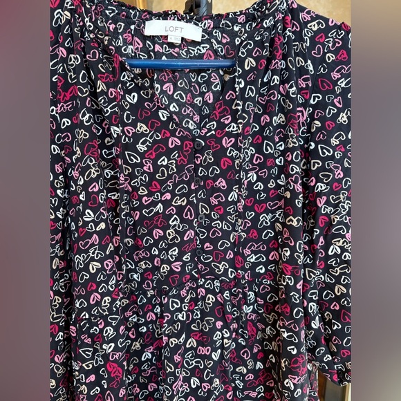 Loft Heart Swing Dress-Size XL - Picture 6 of 8